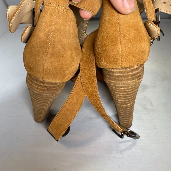 Joe’s Jeans Kicks Black Suede Studded Booties 9 - Picture 3 of 6